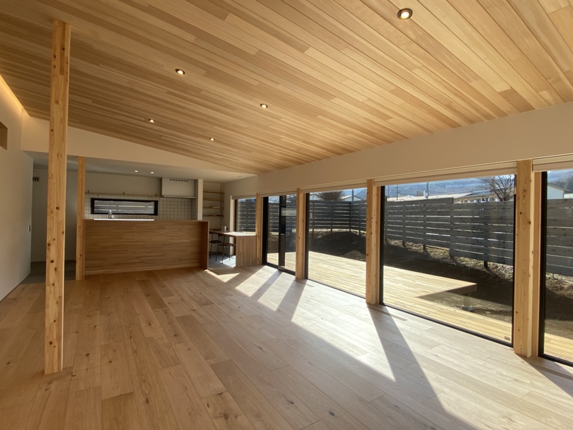 【見学会を開催しました！】2/28-3/1 塩尻市＜五間口(ごけんぐち)の平屋＞