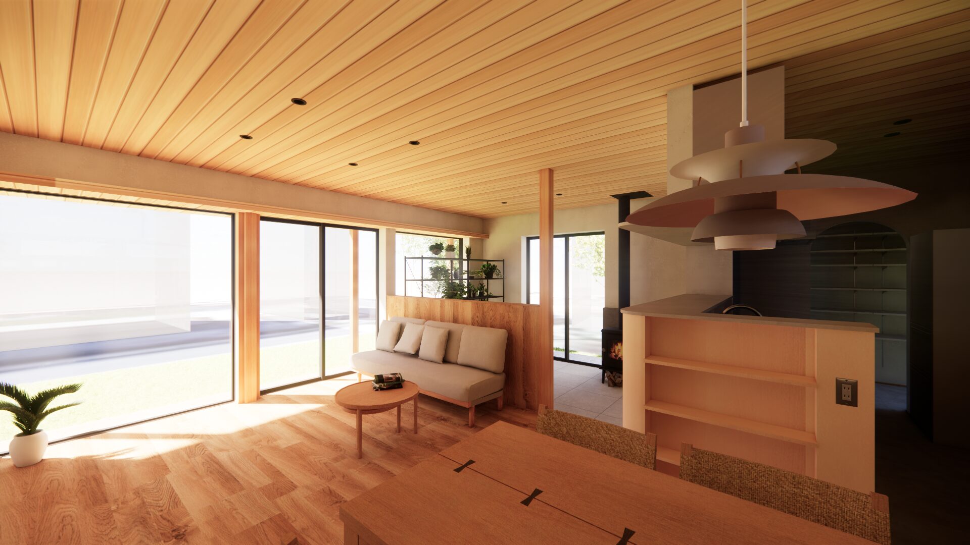 見学会4/12(日)｜千曲市【木々とゆとりを愉しむ平屋】見どころ